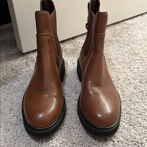 Cole Haan Women’s Brown Leather  Boots